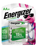 Energizer Power Plus Rechargeable AA Batteries Pack of 4, Double A Batteries (SPQ 24)