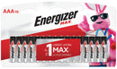 Energizer MAX AAA Batteries Pack of 16, Triple A Alkaline Batteries (SPQ 12)